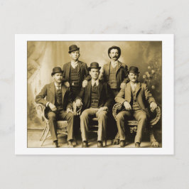 Cartão Postal Butch Cassidy e o Bunch Selvagem