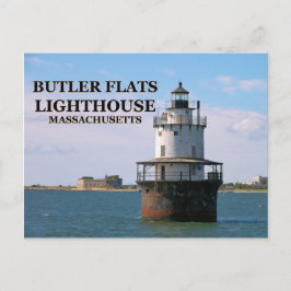 Cartão Postal Butler Apartamentos Lighthouse, Massachusetts Post