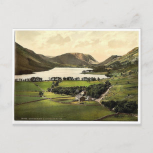 Cartão Postal Buttermere e Crummock Water, Lake District, Engl