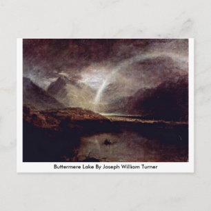 Cartão Postal Buttermere Lake Por Joseph William Turner