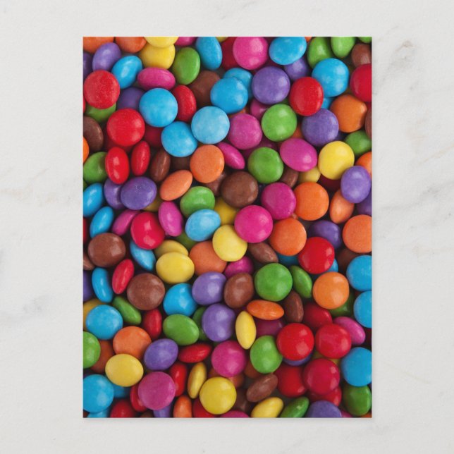 Cartão Postal Button Candy (Frente)