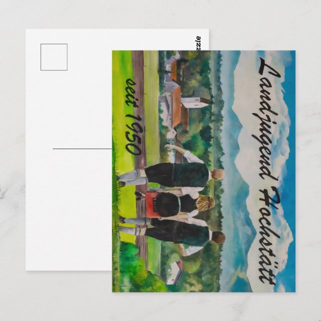 Cartão Postal Buttons (Frente/Verso)