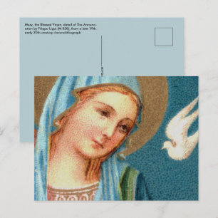 Cartão Postal BVM & Espírito Santo de Anunciação de Lippi (Det.)