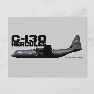 Cartão Postal C-130 Hércules