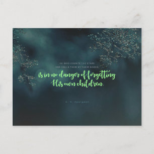 Cartão Postal C. H. Spurgeon - Aquele que conta as estrelas