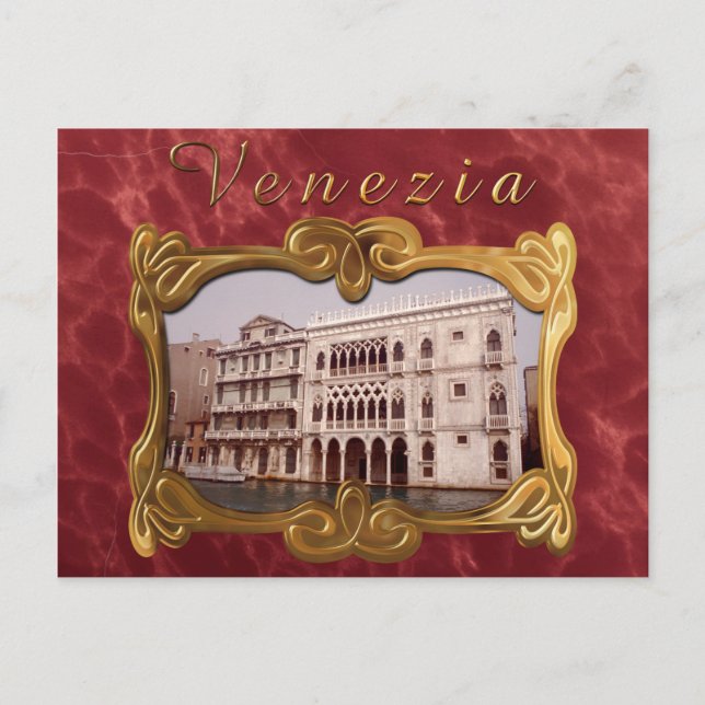 Cartão Postal Ca' D'Oro (Frente)