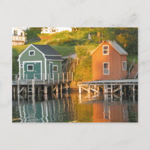 Cartão Postal Cabanas de lagosta