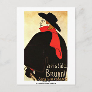 Cartão Postal Cabaret Son Por Toulouse-Lautrec Henri De