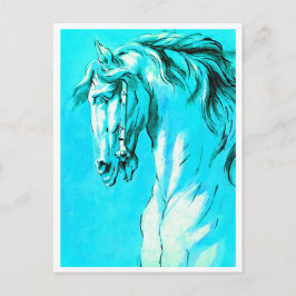 Cartão Postal Cabeça de Cavalo (Azul)