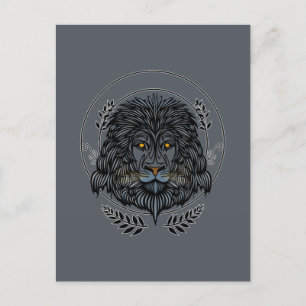 Cartão Postal Cabeça de Leão