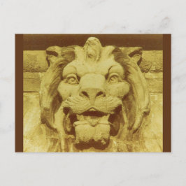 Cartão postal - Cabeça de Leão