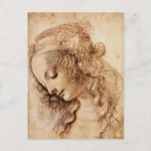 Cartão Postal Cabeça de Mulher