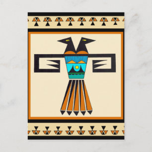 Cartão Postal Cabeça de Pássaro Gêmea do Sudoeste