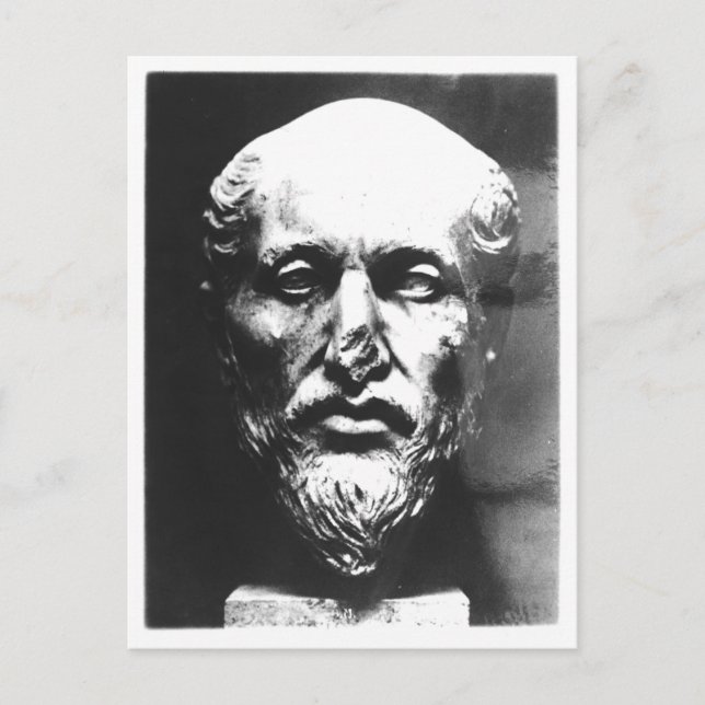 Cartão Postal Cabeça de Plotinus (Frente)