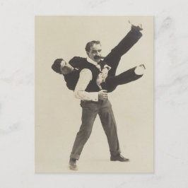 Cartão Postal Cabeça durante calcanhares