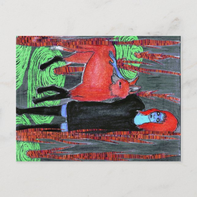 Cartão Postal Cabeludo (Frente)