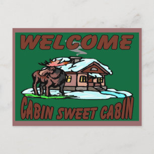 Cartão Postal Cabina doce