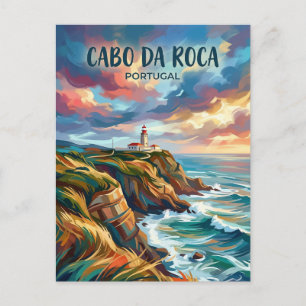 Cartão Postal Cabo da Roca Portugal