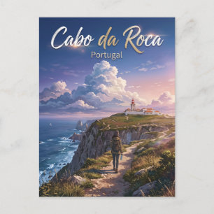 Cartão Postal Cabo da Roca Portugal