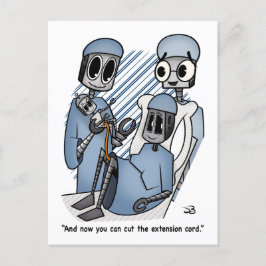 Cartão Postal Cabo de extensão
