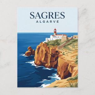 Cartão Postal Cabo de São Vicente Portugal
