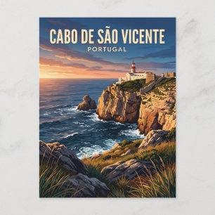Cartão Postal Cabo de São Vicente Portugal