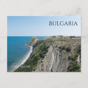 Cartão Postal Cabo Emine. Bulgária