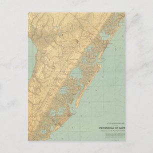 Cartão Postal Cabo May, Nova Jersey