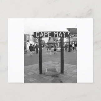 Cartão Postal Cabo May * Sinal