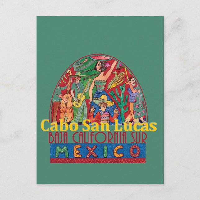 Cartão postal CABO SAN LUCAS México (Frente)