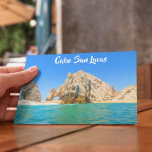 Cartão Postal Cabo San Lucas Mexico Beach Ocean Trip<br><div class="desc">Este design foi criado através da arte digital. Personalize-o com o seu próprio texto. Ele pode ser personalizado clicando no botão personalizar e alterando a cor, adicionando um nome, iniciais ou suas palavras favoritas. Entre em contato comigo em colorflowcreations@gmail.com se você quiser usar este design em outro produto. Compre minha...</div>