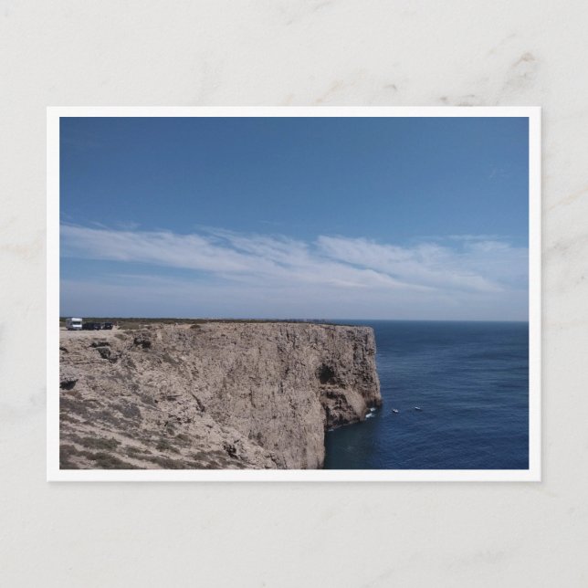 Cartão Postal Cabo Santo Vincent (Portugal) (Frente)