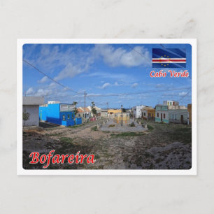 Cartão Postal Cabo Verde - Bofareira