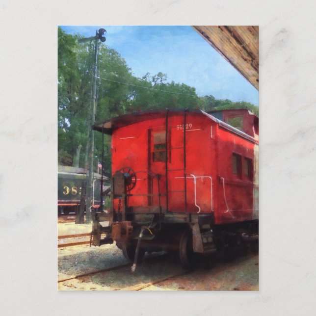 Cartão Postal Caboose (Frente)
