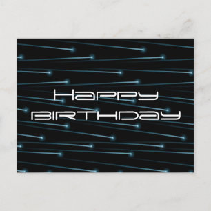 Cartão Postal Cabos de fibra óptica