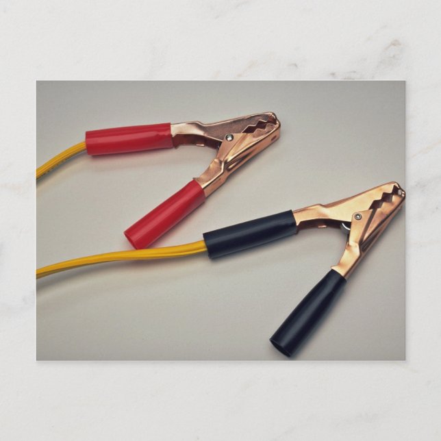 Cartão Postal Cabos de jumper (Frente)