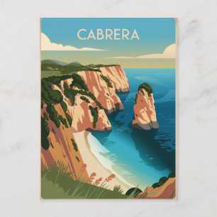 Cartão Postal Cabrera Espanha Vintage