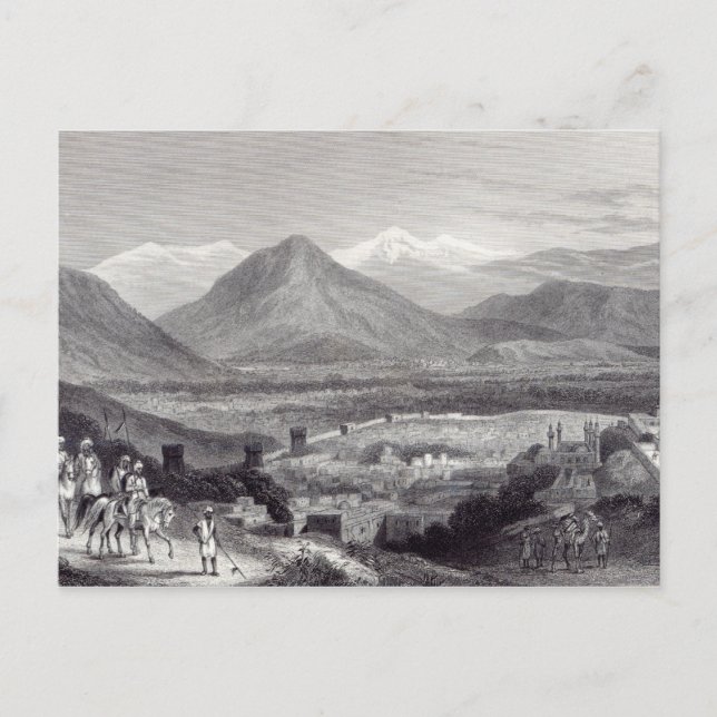 Cartão Postal Cabul do Bala Hissar (Frente)
