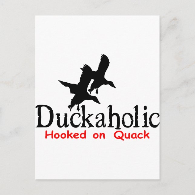 CARTÃO POSTAL CAÇA DE DUCK (Frente)