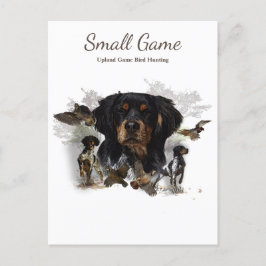 Cartão Postal Caça de pássaros, caça de pássaros de caça ao plan