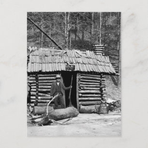 Cartão Postal Caçador de veados, 1901