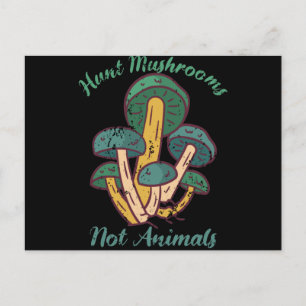 Cartão Postal Caçadores De Caça Não Animais Engraçados