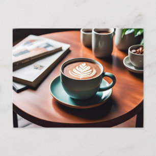 Cartão Postal Cacau quente, Posto