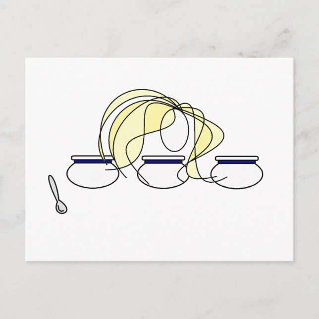 Cartão Postal Cachinhos dourados (Frente)