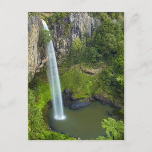 Cartão Postal Cachoeira Bridal Veil, Nova Zelândia