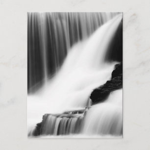 Cartão Postal Cachoeira da Fábrica nos Poconos da Pensilvânia