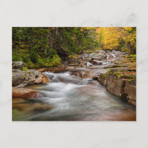 Cartão Postal Cachoeira em Jefferson Brook, New Hampshire