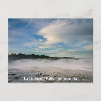 Cartão Postal Cachoeira La Llovizna - Venezuela