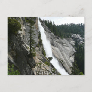 Cartão Postal Cachoeira Nevada no Parque Nacional de Yosemite