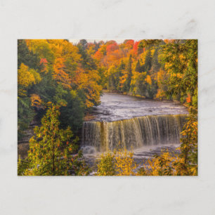 Cartão Postal Cachoeira Superior com Cores de Outono